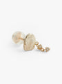 Marla No1 Diamond Earring Gold Gold Pascale Monvoisin (stone detail) at Couverture & The Garbstore