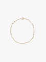 Julieta Bracelet Gold Gold Pascale Monvoisin (top view) at Couverture & The Garbstore
