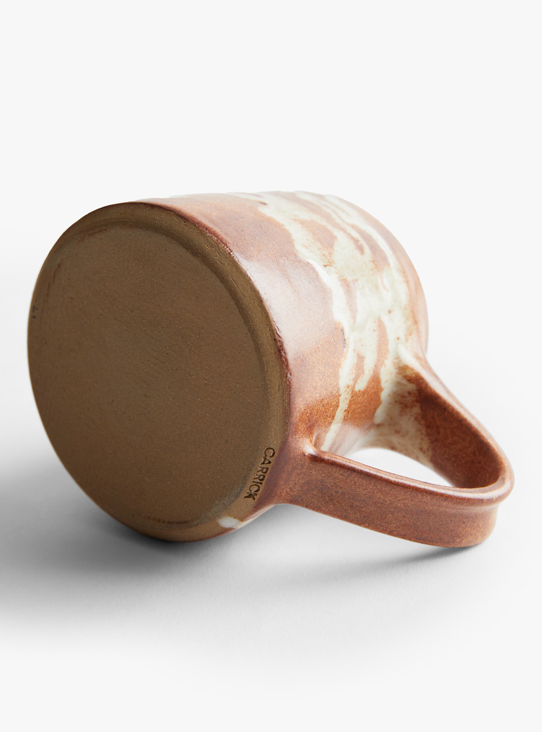Short Stoneware Mug Drift Drift CARRICK CERAMICS (bottom) at Couverture & The Garbstore