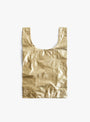 Baggu Gold Metallic ONE SIZE Baggu (ioyt of bag) at Couverture & The Garbstore