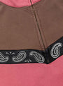 2 Tone Pecos Paisley Half Zip Two Tone KAPITAL (print detail) at Couverture & The Garbstore