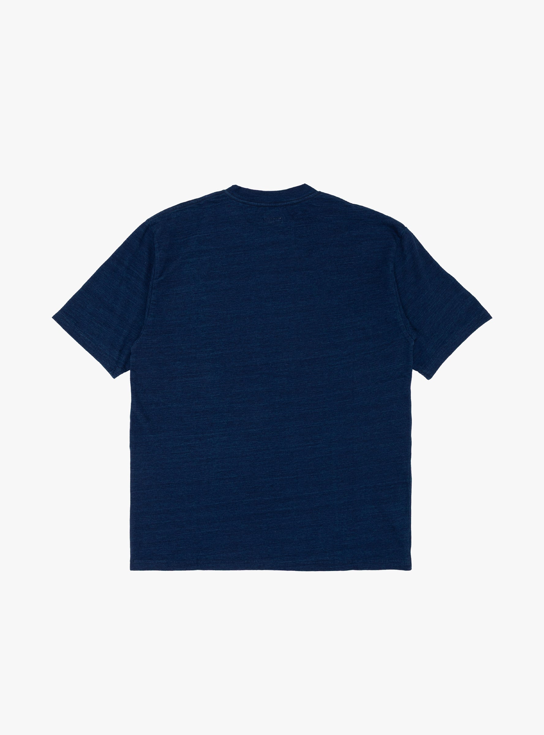 Peckish Anchor Jersey Crew Indigo KAPITAL (back) at Couverture & The Garbstore