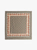 Fastcolour-Bandana-(Garland-Calico)-Khaki-KAPITAL-(top-view) at Couverture & The Garbstore