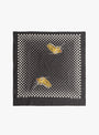 Fastcolour-Bandana-Twin-Swallowtail-Black-KAPITAL-(top-view) at Couverture & The Garbstore