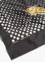 Fastcolour Bandana Twin Swallowtail Black KAPITAL (print detail) at Couverture & The Garbstore