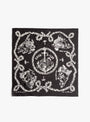 Fastcolour-Bandana-(Sneak-Anchor)-Black-KAPITAL-(top-view) at Couverture & The Garbstore