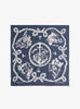 Fastcolour-Bandana-(Sneak-Anchor)-Navy-KAPITAL-(top-view) at Couverture & The Garbstore