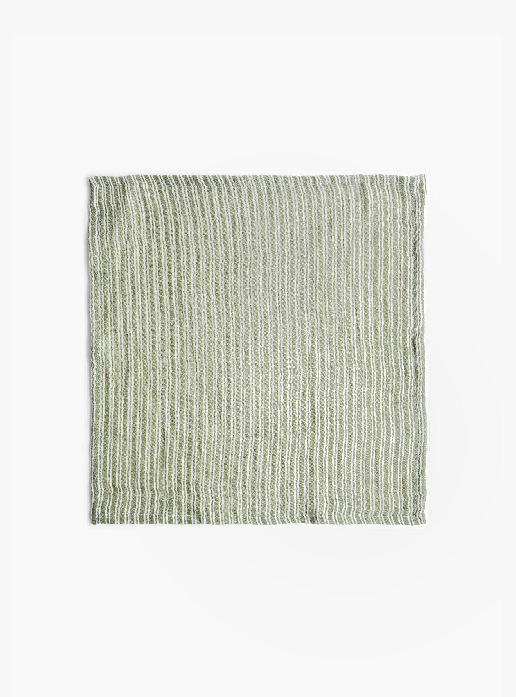 Frivole Napkin Green ONE SIZE Pomax (fabric detail) at Couverture & The Garbstore