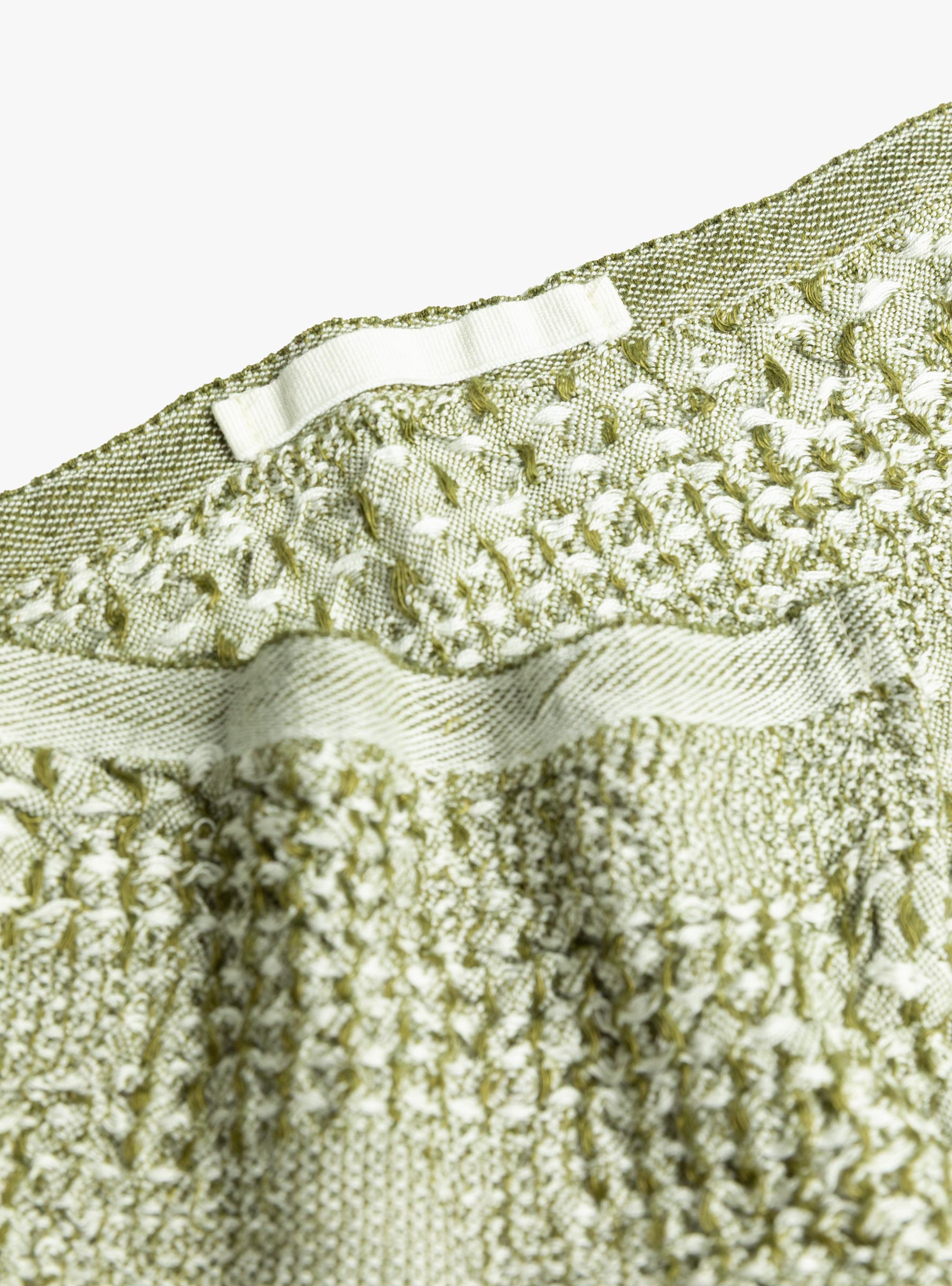 Kuohu Towel Green ONE SIZE Lapuan Kankurit (fabric detail) at Couverture & The Garbstore