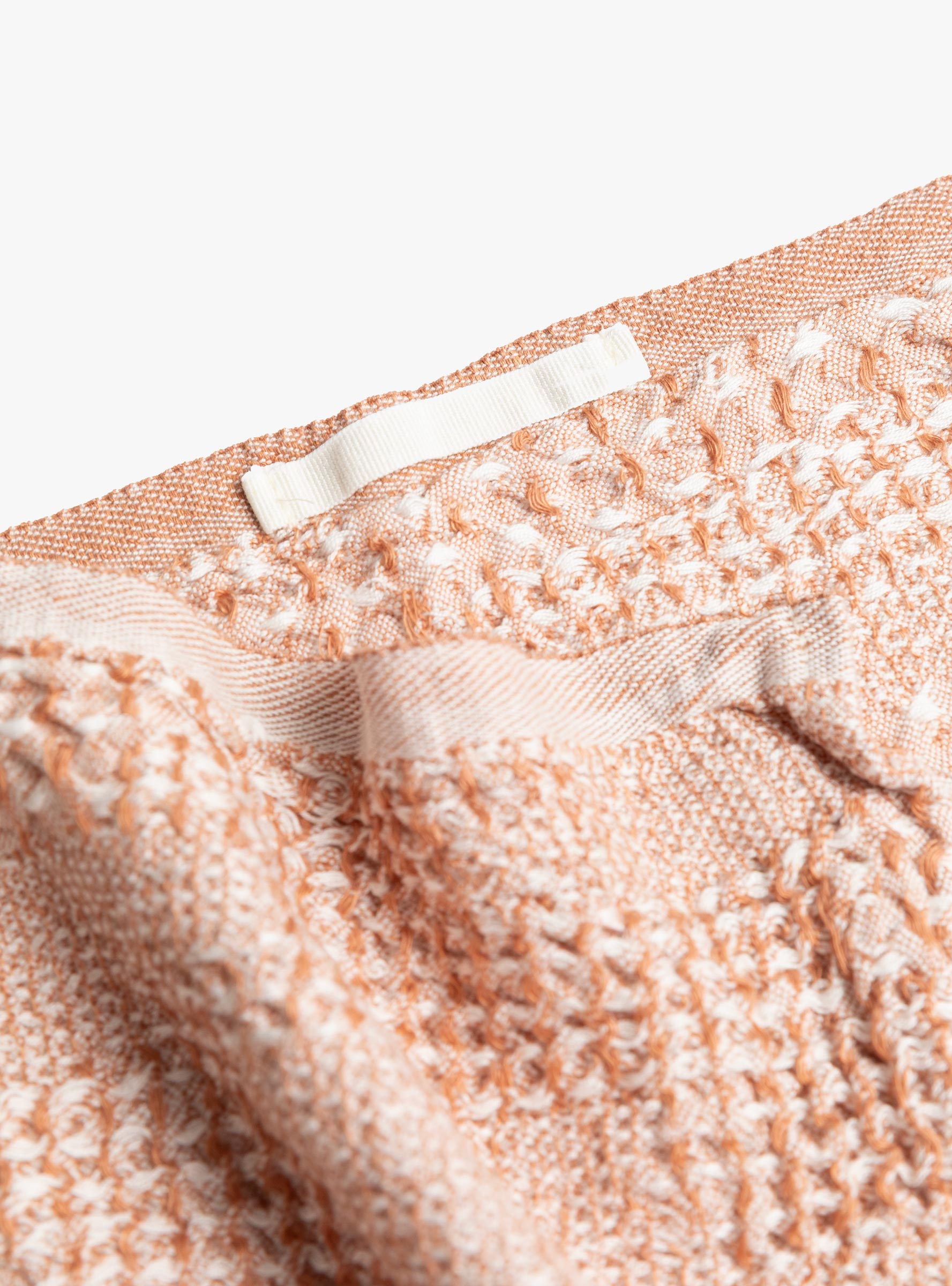 Kuohu Towel Cinnamon ONE SIZE Lapuan Kankurit (fabric detail) at Couverture & The Garbstore