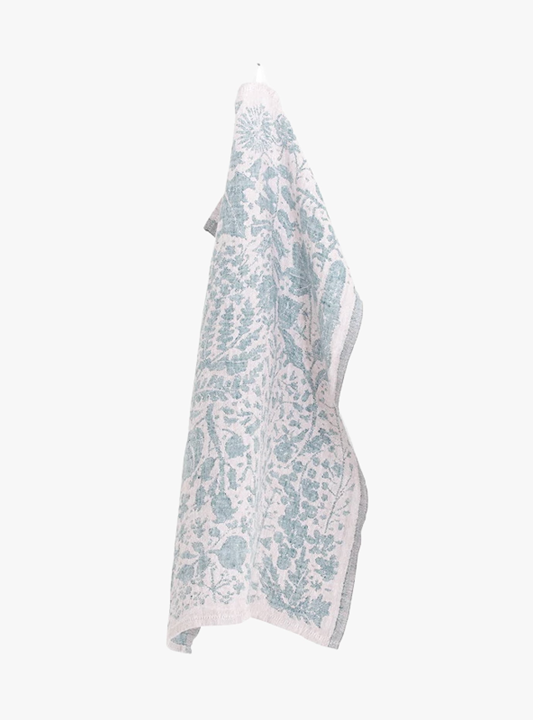 Villiyrtit tea towel Rose ONE SIZE Lapuan Kankurit (unfolded) at Couverture & The Garbstore