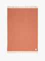 Ilo Wool Blanket PowderCinnamon ONE SIZE Lapuan Kankurit (top view) at Couverture & The Garbstore