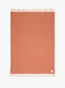 Ilo Wool Blanket PowderCinnamon ONE SIZE Lapuan Kankurit (top view) at Couverture & The Garbstore