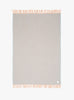 Ilo Wool Blanket PowderLight Blue ONE SIZE Lapuan Kankurit (top view) at Couverture & The Garbstore