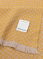 SALLA blanket Honey ONE SIZE Lapuan Kankurit (label detail) at Couverture & The Garbstore