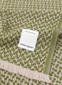 SALLA blanket Olive ONE SIZE Lapuan Kankurit (label detail) at Couverture & The Garbstore