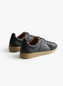 W German Military Trainers 1700L Black Black Reproduction of Found (back view) at Couverture & The Garbstore