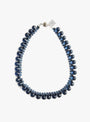 Grape-Medium-Glass-Bead-Necklace-Storm-Storm-AGLAGLA-(top-view) at Couverture & The Garbstore