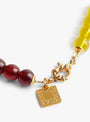 Mini-Grape-Glass-Bead-Necklace-Multi-Multi-AGLAGLA-(clasp-detail) at Couverture & The Garbstore