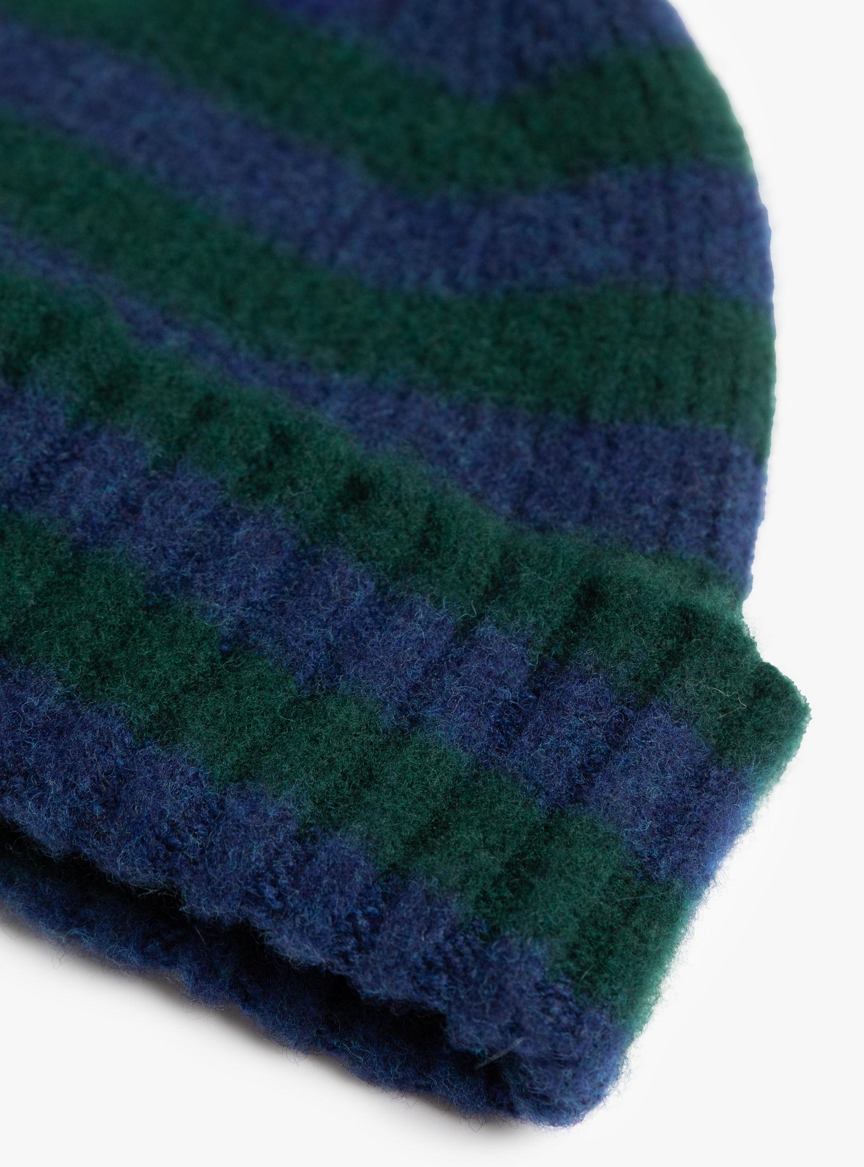 W Hard Working Hat Blue Blue HOWLIN (fabric close up) at Couverture & The Garbstore