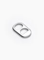 Beer-Tab-Pendant-Silver-O.P-JEWELLERY-(front) at Couverture & The Garbstore