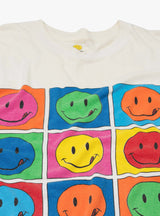 '90s Smiley Warhol Print T-shirt White by Unified Goods | Couverture & The Garbstore