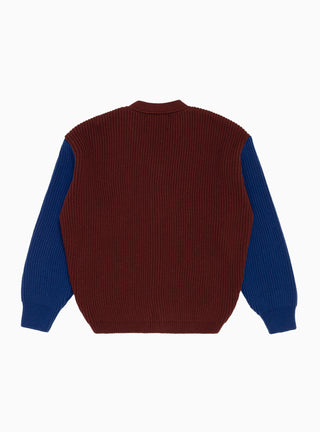 Beacon Cardigan Burgundy by The English Difference | Couverture & The Garbstore