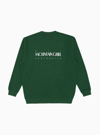 Mountain Sweatshirt Bottle Green by Garbstore | Couverture & The Garbstore