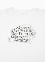 Parents T-shirt White by Garbstore | Couverture & The Garbstore