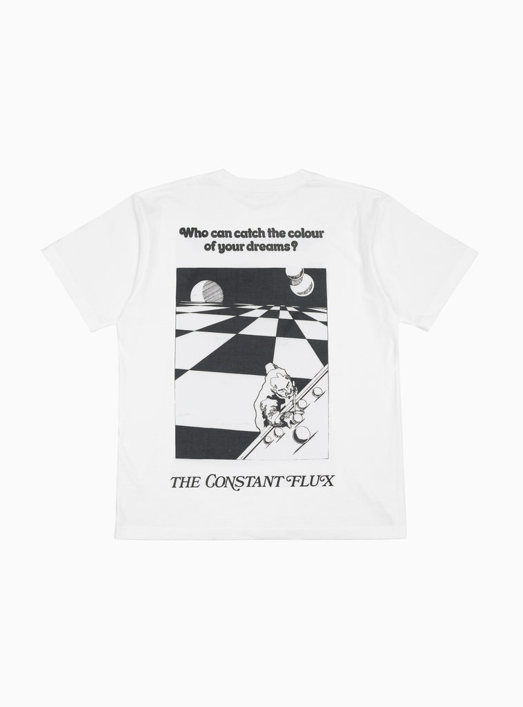 Flux T-shirt White by Garbstore | Couverture & The Garbstore