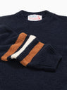 Sports Boucle Sweater Navy