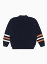 Sports Boucle Sweater Navy
