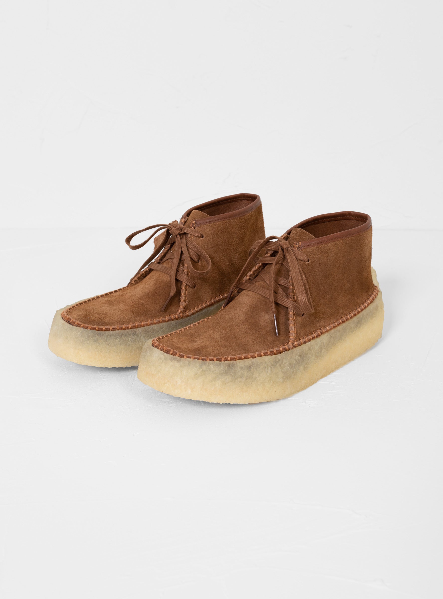 Caravan Boots Cola Suede by Clarks Originals Couverture The