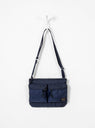FORCE Shoulder Bag Navy Mens by Porter Yoshida & Co. at Couverture & The Garbstore Front