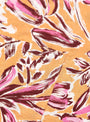 Kabana Shirt Orange Floral At Couverture & The Garbstore By Garbstore Close up Shot 2