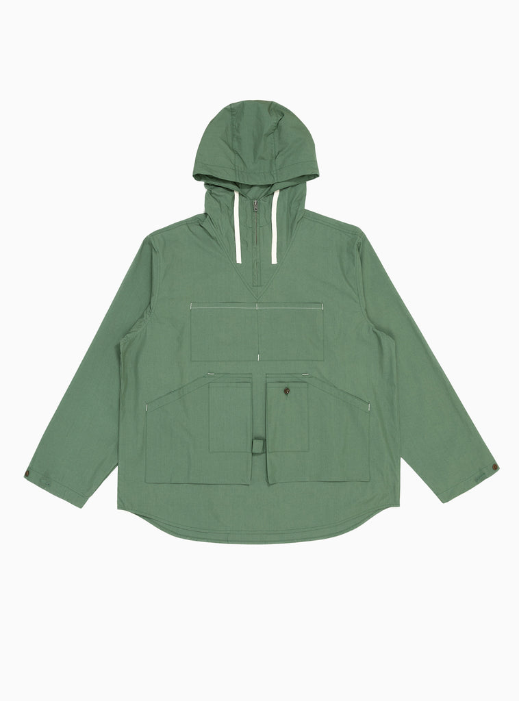 Trek Smock Cedar Green At Couverture & The Garbstore By Garbstore Frontal Shot