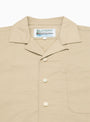 Kabana Shirt Tan At Couverture & The Garbstore By Garbstore Close up Shot