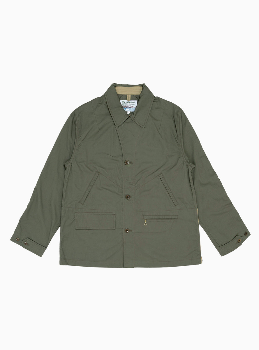 Angler Jacket Olive by Garbstore | Couverture & The Garbstore ...