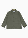 Angler Jacket Olive At Couverture & The Garbstore By Garbstore Front Shot