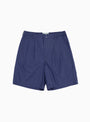 Wide Easy Short Royal Blue At Couverture & The Garbstore By Garbstore Front Shot