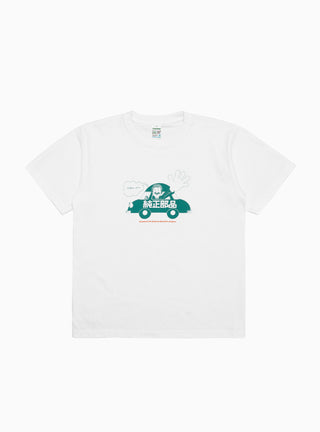 Drive T-shirt White by Garbstore | Couverture & The Garbstore
