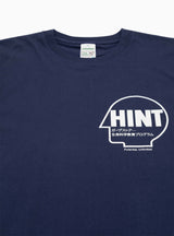 Hint T-shirt Navy by Garbstore | Couverture & The Garbstore