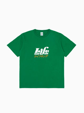 Life T-shirt Green by Garbstore | Couverture & The Garbstore