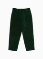 Velvet Manager Pants Bottle Green by Garbstore | Couverture & The Garbstore