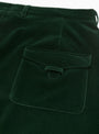 Velvet Manager Pants Bottle Green by Garbstore | Couverture & The Garbstore