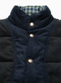 Cord Padded Vest Black by Garbstore | Couverture & The Garbstore