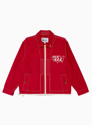 Overnik Jacket Red by Garbstore | Couverture & The Garbstore