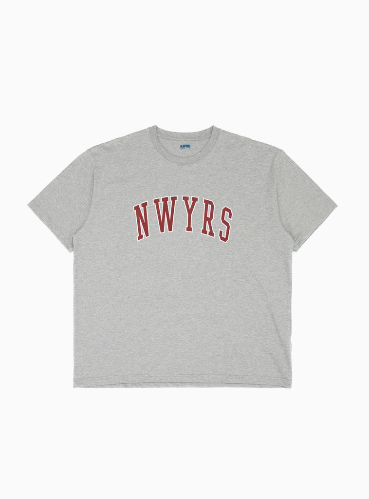 NEWYOURS T-shirt Grey by SOFTHYPHEN | Couverture & The Garbstore