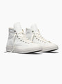 Chuck Taylor All Star First String Leather White and Brown Sugar at couverture & The Garbstore - Pair view