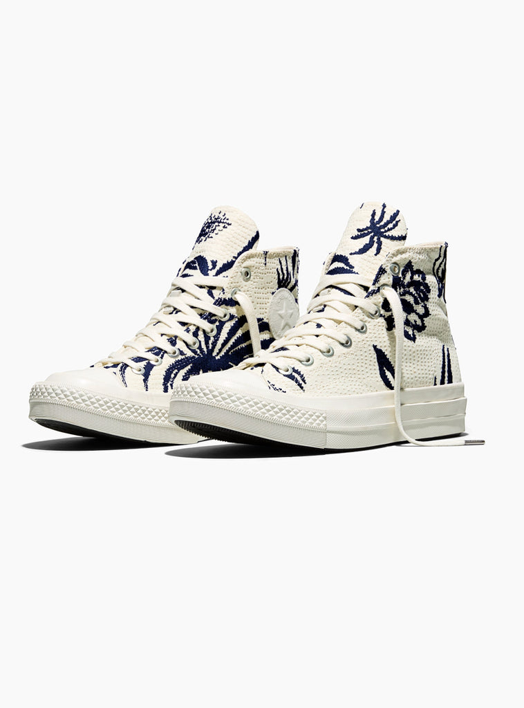 Women's Chuck Taylor All Star First String Japanese Tropical Knit by Converse at Couverture & The Garbstore Pair View